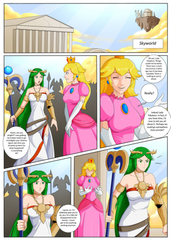 Kid Icarus - Palutenas Princessification cover
