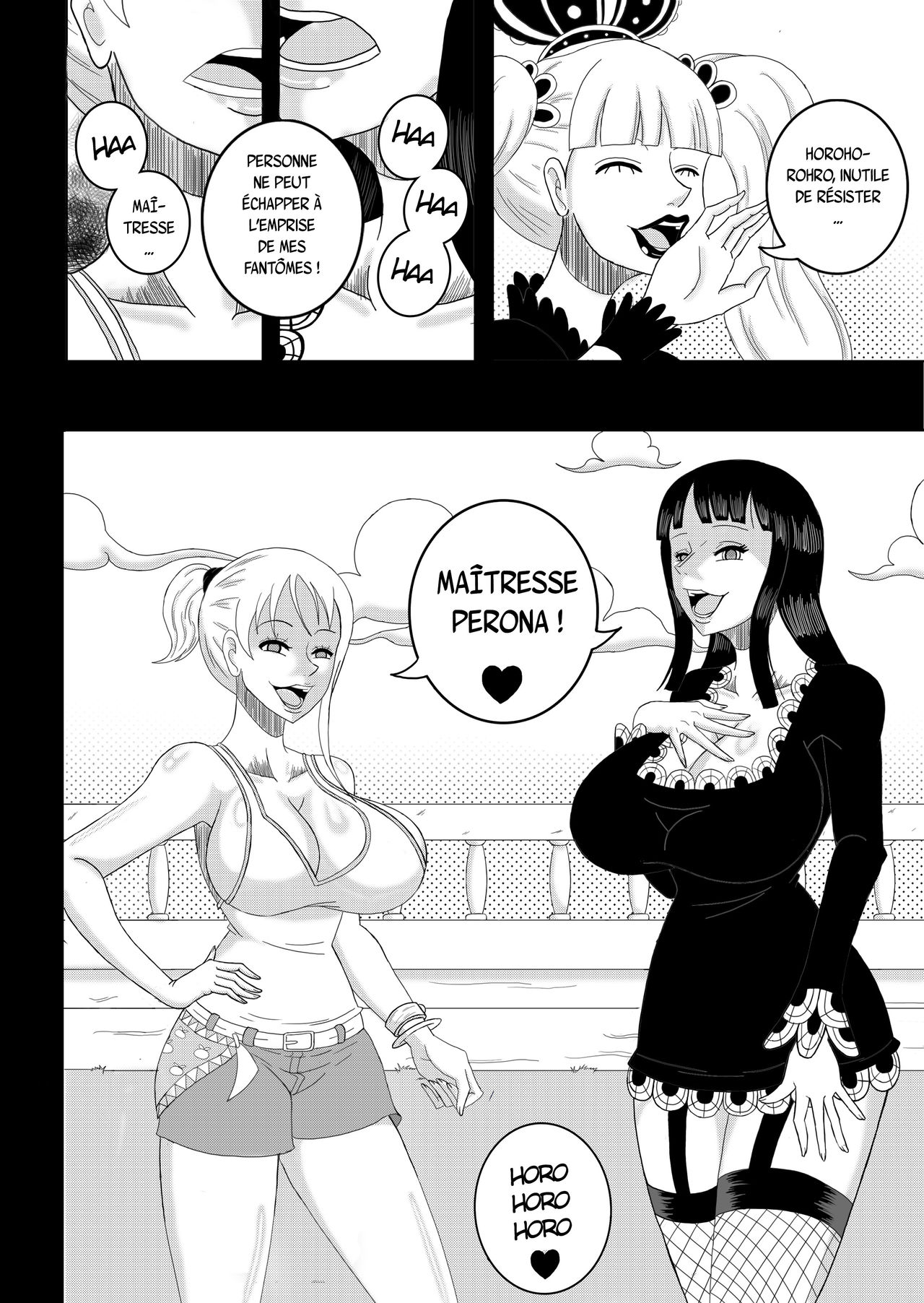 Nami &amp; Robin: Pirate Hypnosis page 7 full