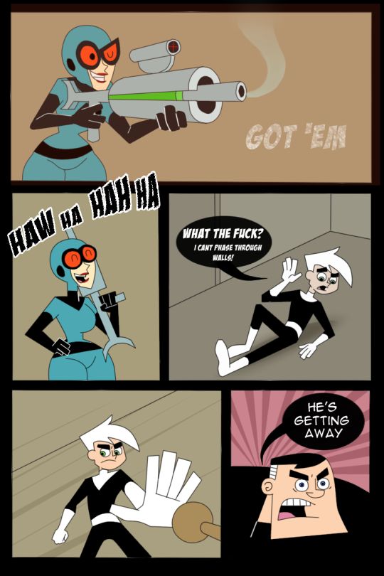 Danny Phantom comic page 1 full