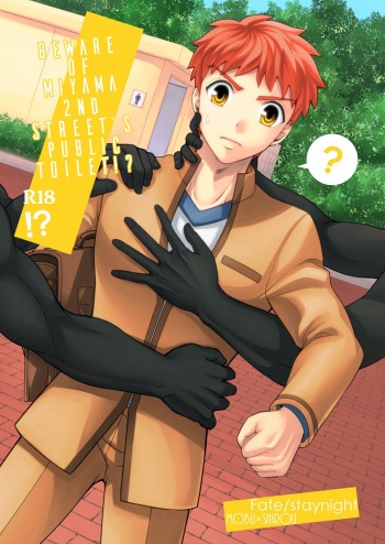 Miyamachou Nichoume no Koushuu Benjo ni Goyoujin!? | Beware of Miyama 2nd Street's Public Toilet!? cover