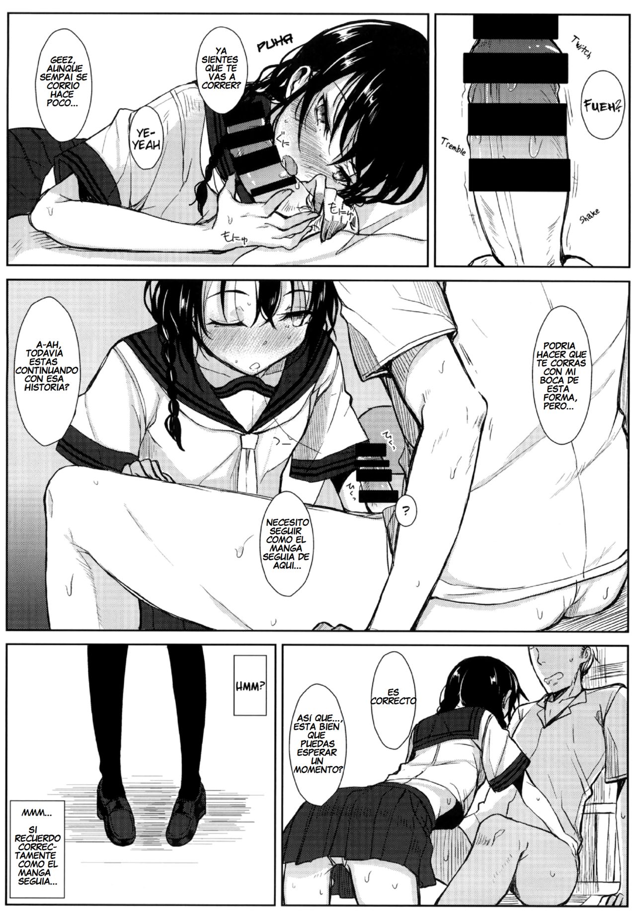 Kouhai-chan ni Eroi Koto sareru Hon page 9 full