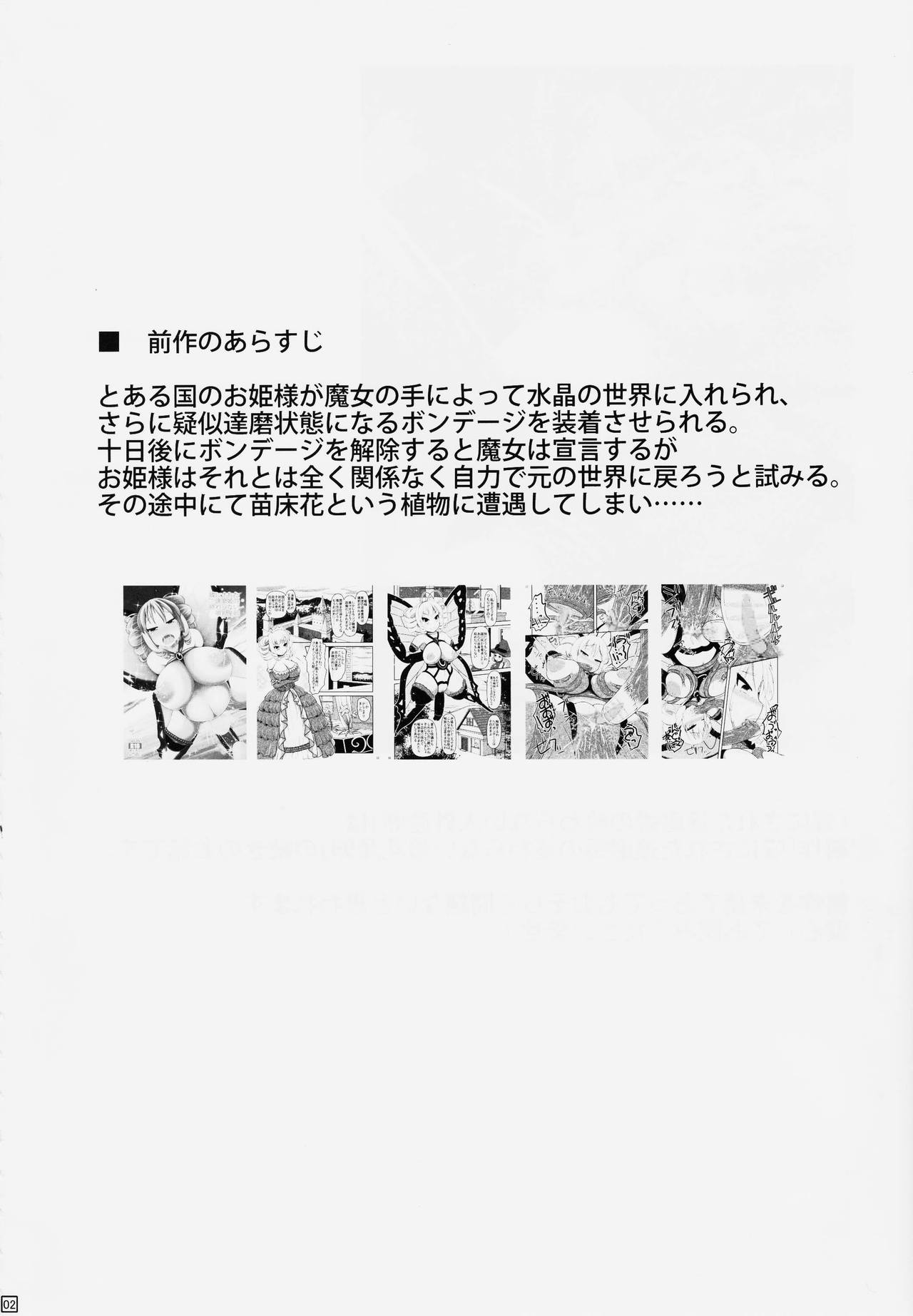 Chou ni Sareta Daruma Hime no Owaranai Jingai Sanran page 3 full