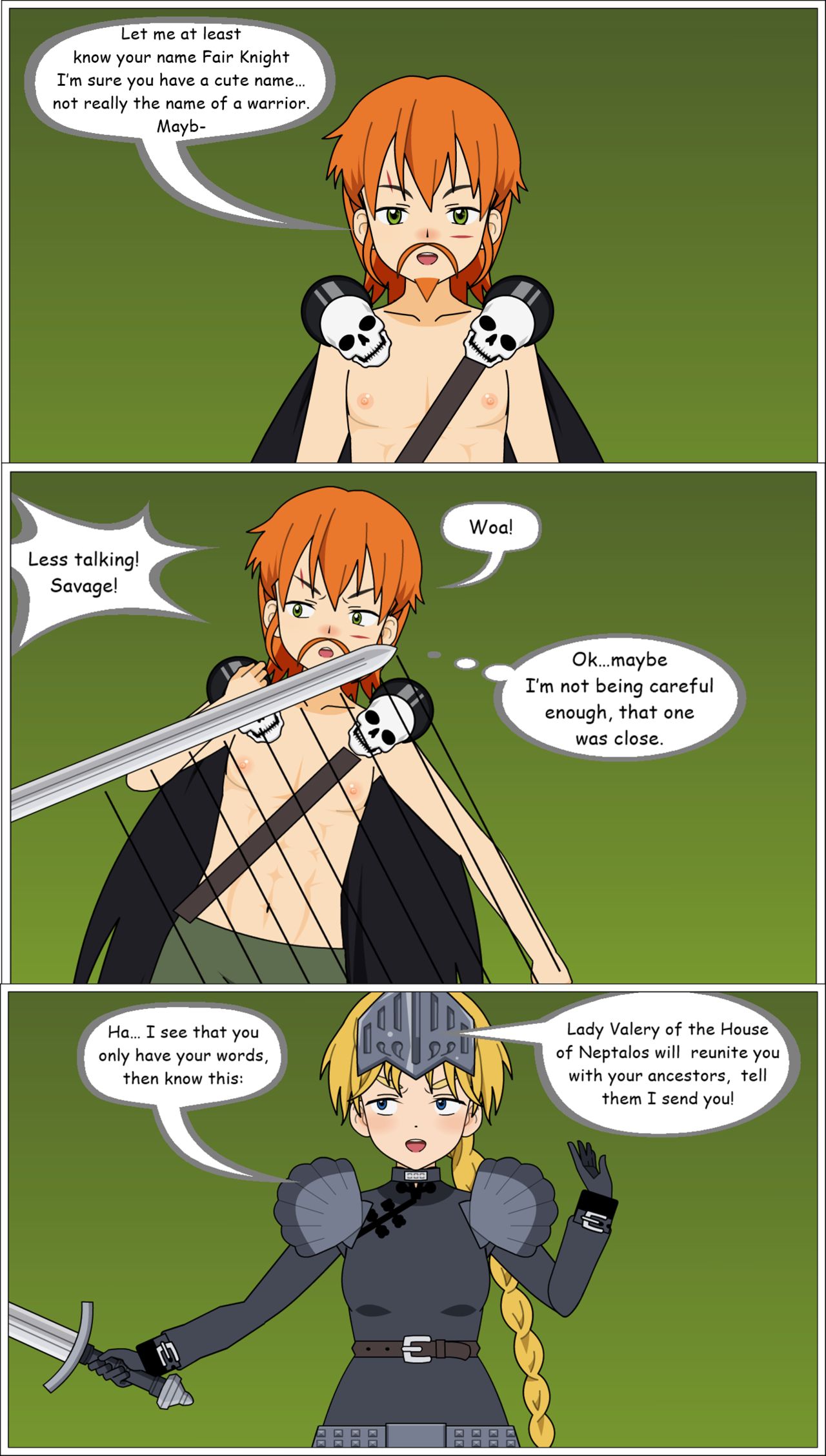 The Knight and the Barbarian page 3 full