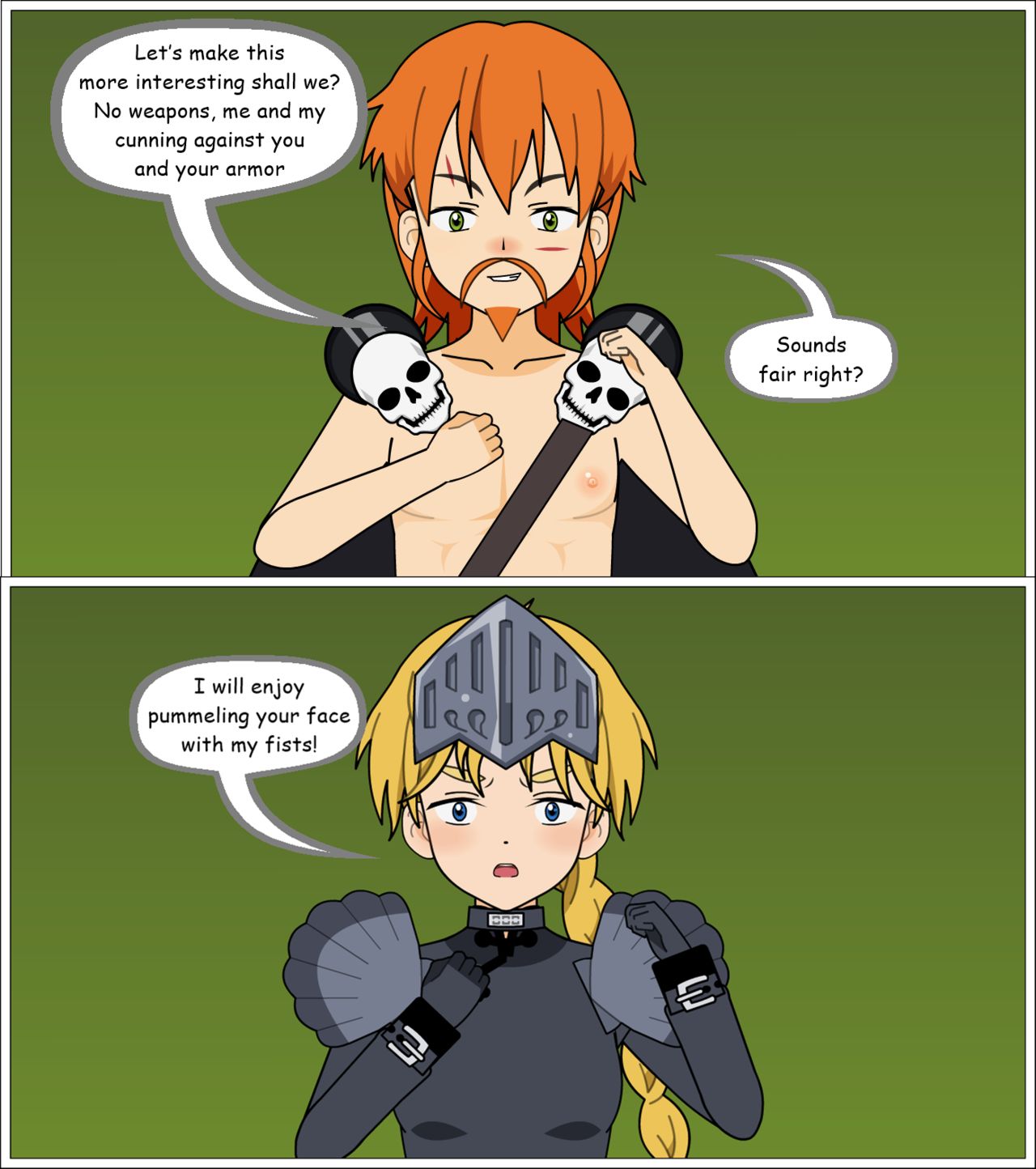 The Knight and the Barbarian page 5 full
