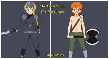 The Knight and the Barbarian cover