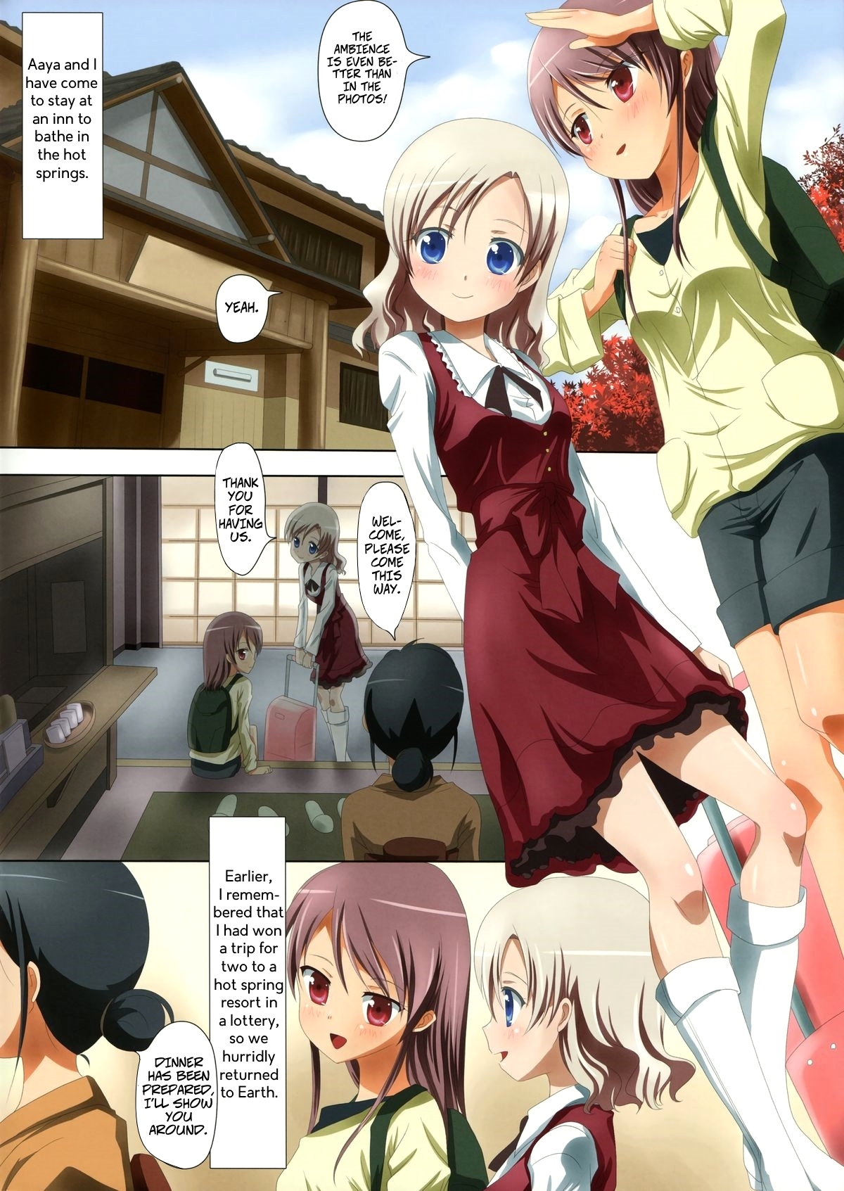 Kuttsukiboshi -Abunai Onsen- | -Dangerous Hotspring- page 4 full