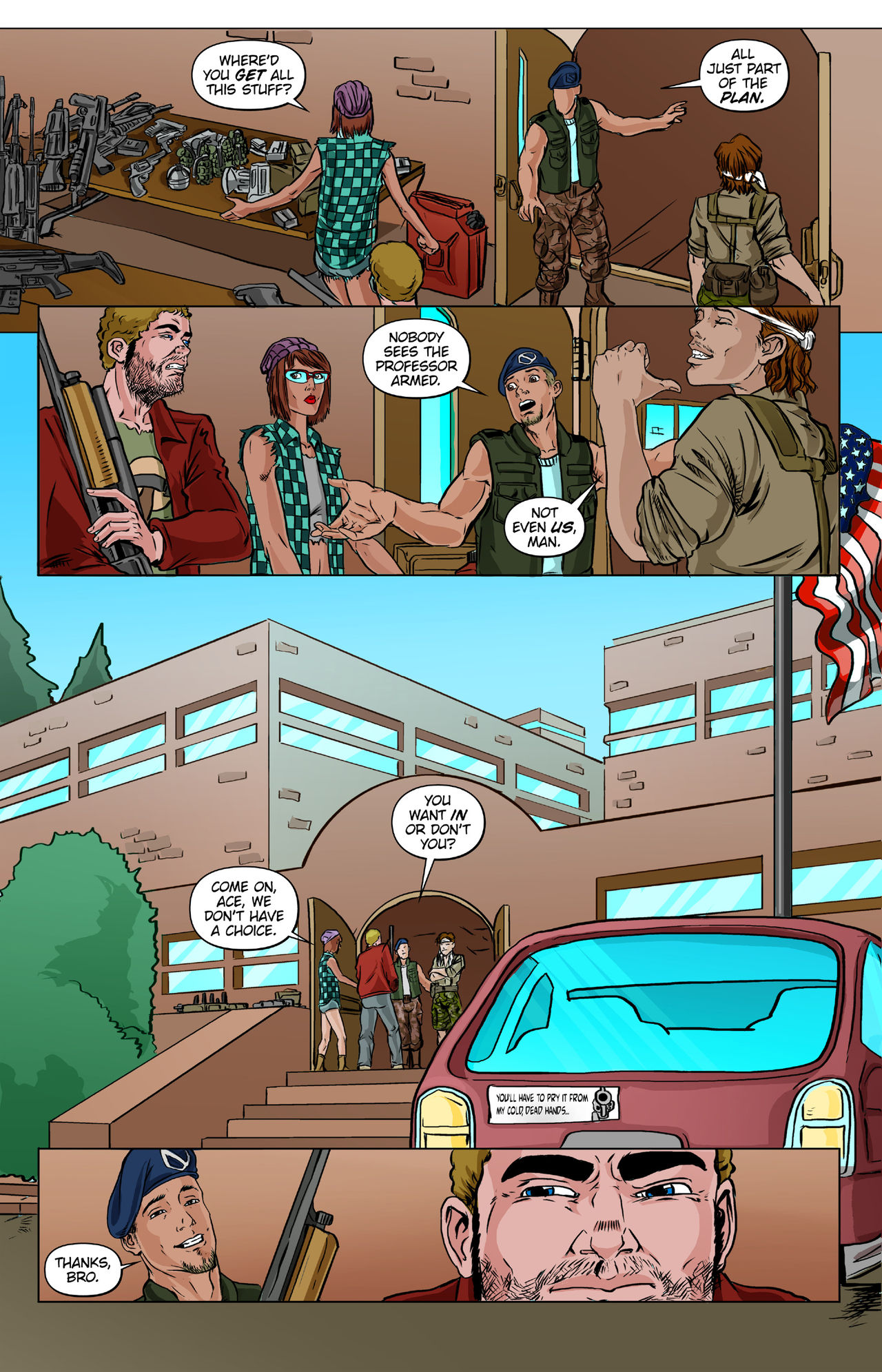 Lesbian Zombies From Outer Space #4 page 4 full