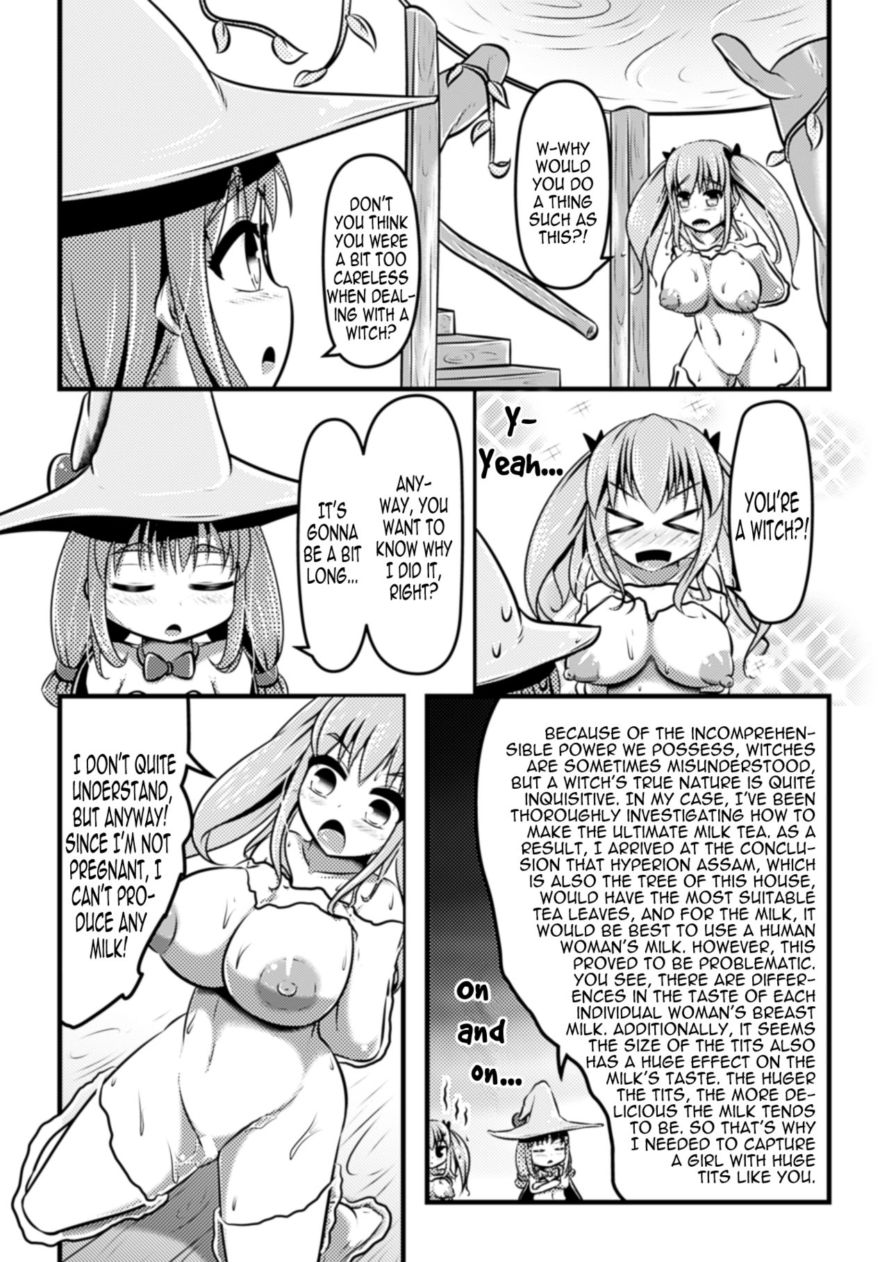 Majo to Milk Tea | Witch and Milk Tea page 4 full