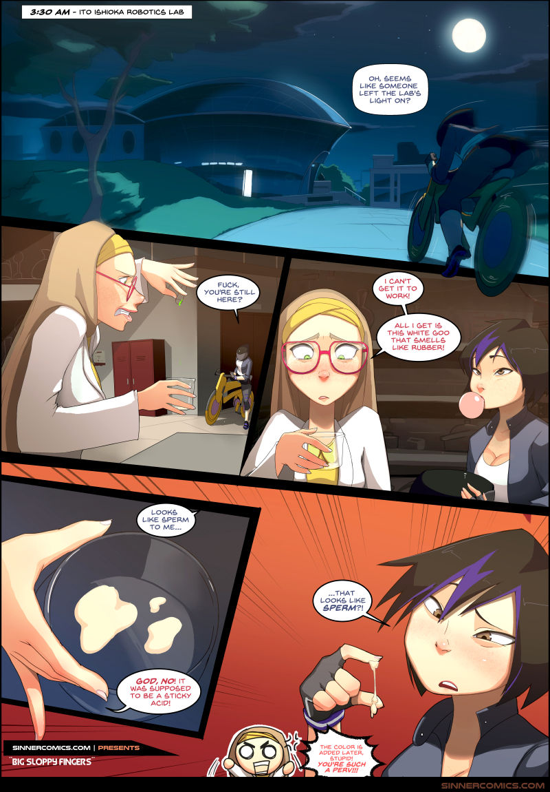 Big Sloppy Fingers page 1 full