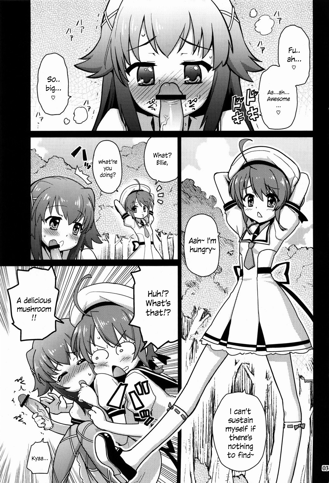 Kinoko Mukumuku Hanabatake | Bulging Mushrooms Flower Garden page 2 full