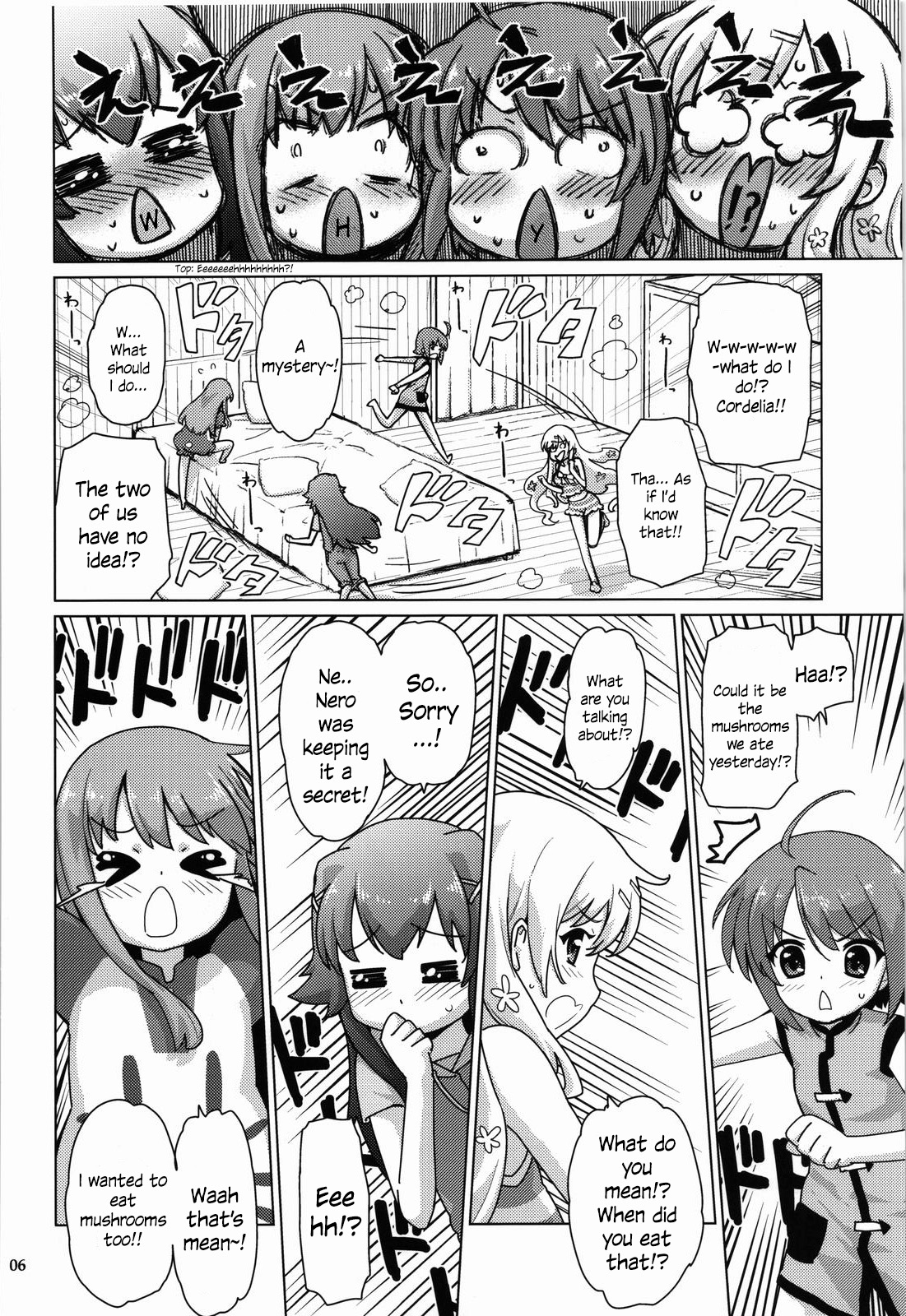 Kinoko Mukumuku Hanabatake | Bulging Mushrooms Flower Garden page 5 full