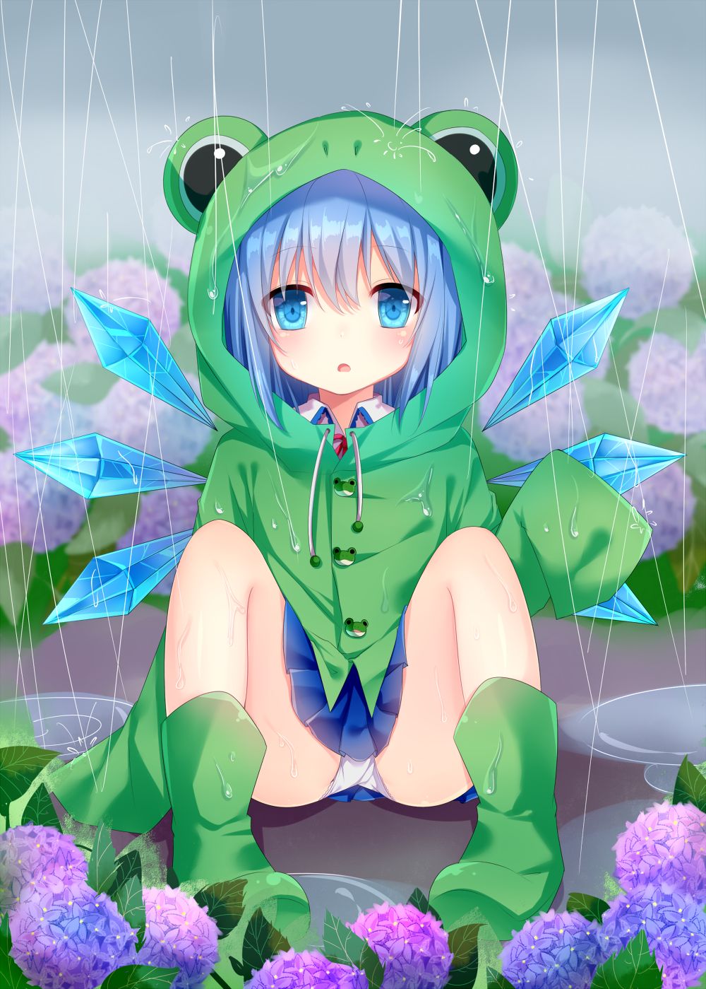 Young Girls in Raincoats page 7 full