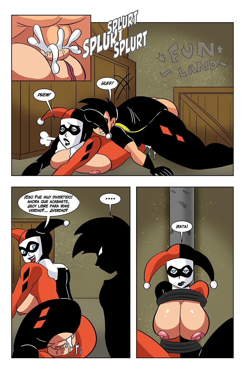 Harley and Robin in "The Deal" page 8 full