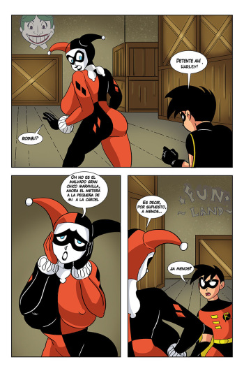 Harley and Robin in "The Deal" cover