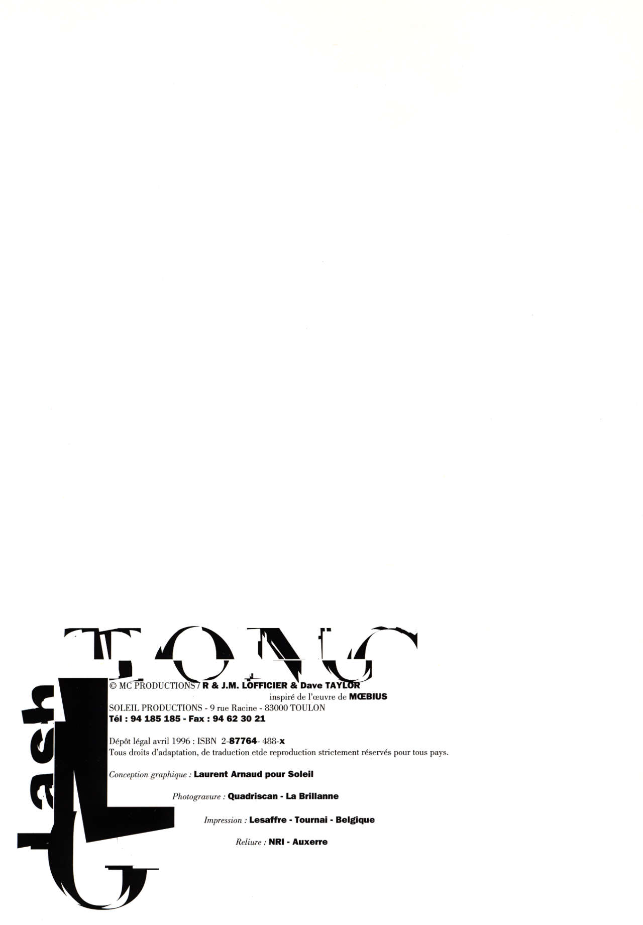 Tongue Lash - Volume 1 page 4 full