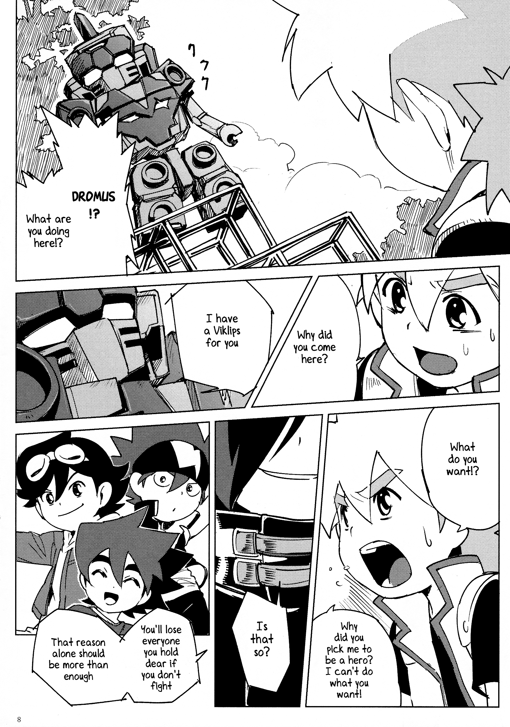 Tenmou Kaikai Tenkai Knights Chooki Mason Tenkai Hon page 7 full