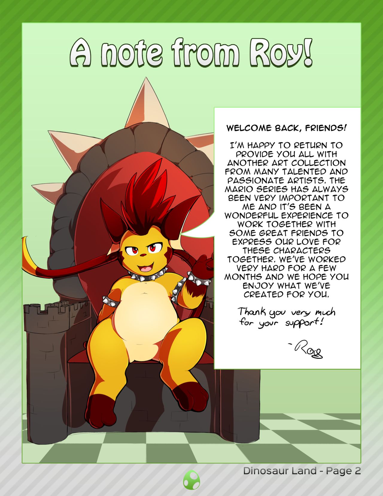 Dinosaur Land page 2 full