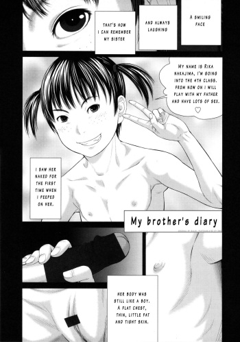 Onii-chan no Shuki | My Brother's Diary cover