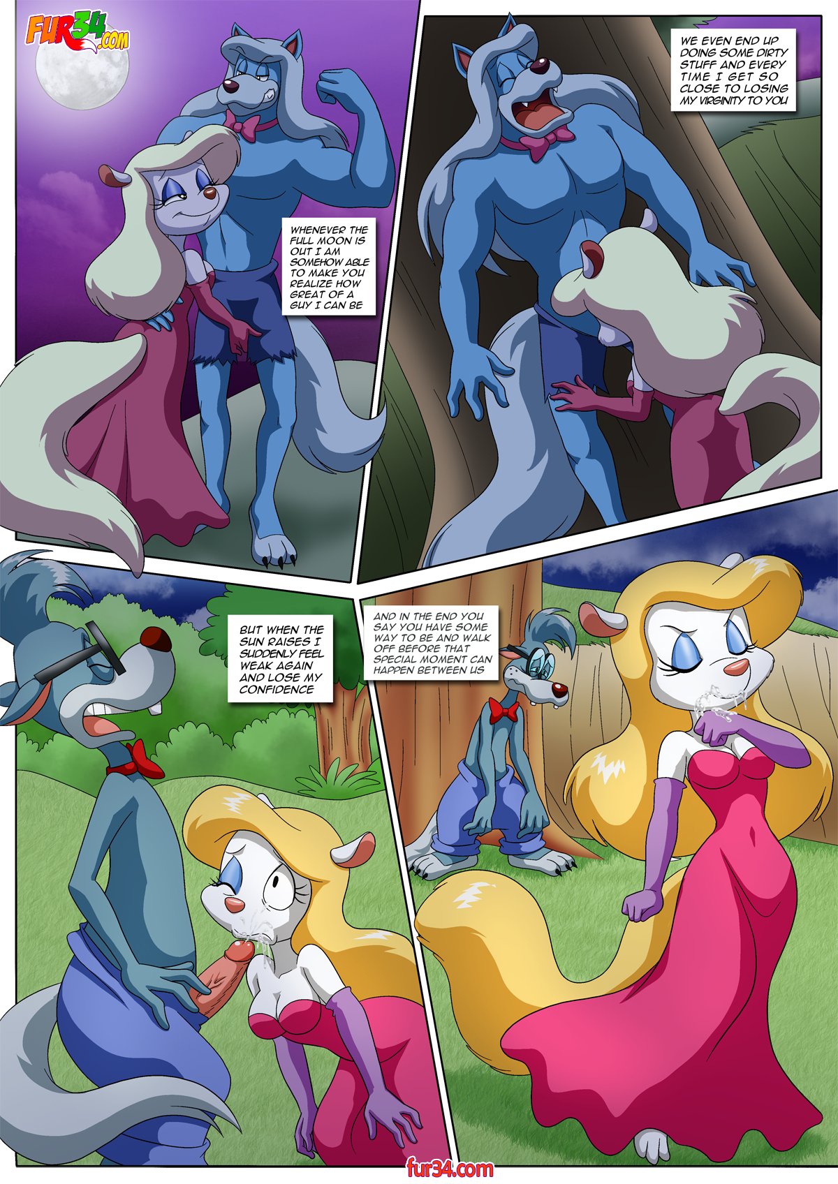 The Wolf Who Cried Mink page 4 full