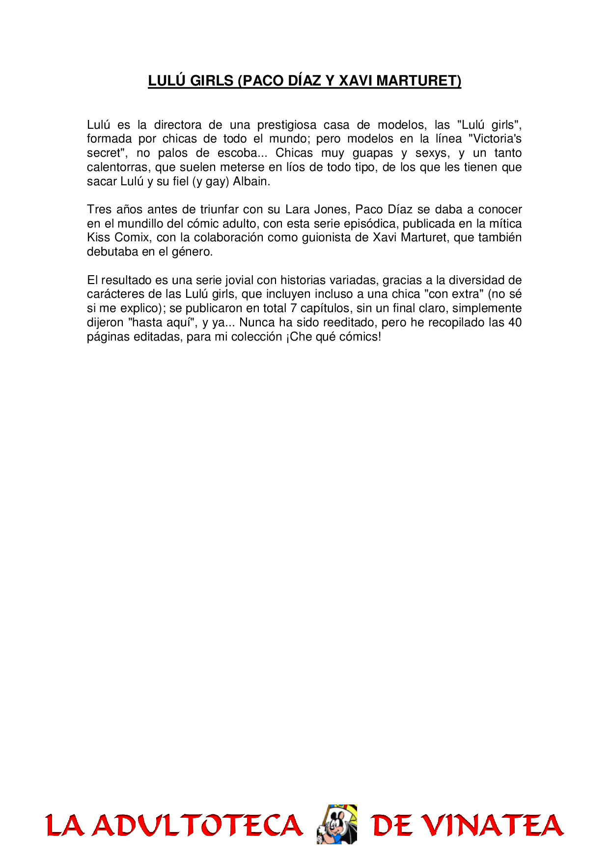 Lulú Girls page 2 full