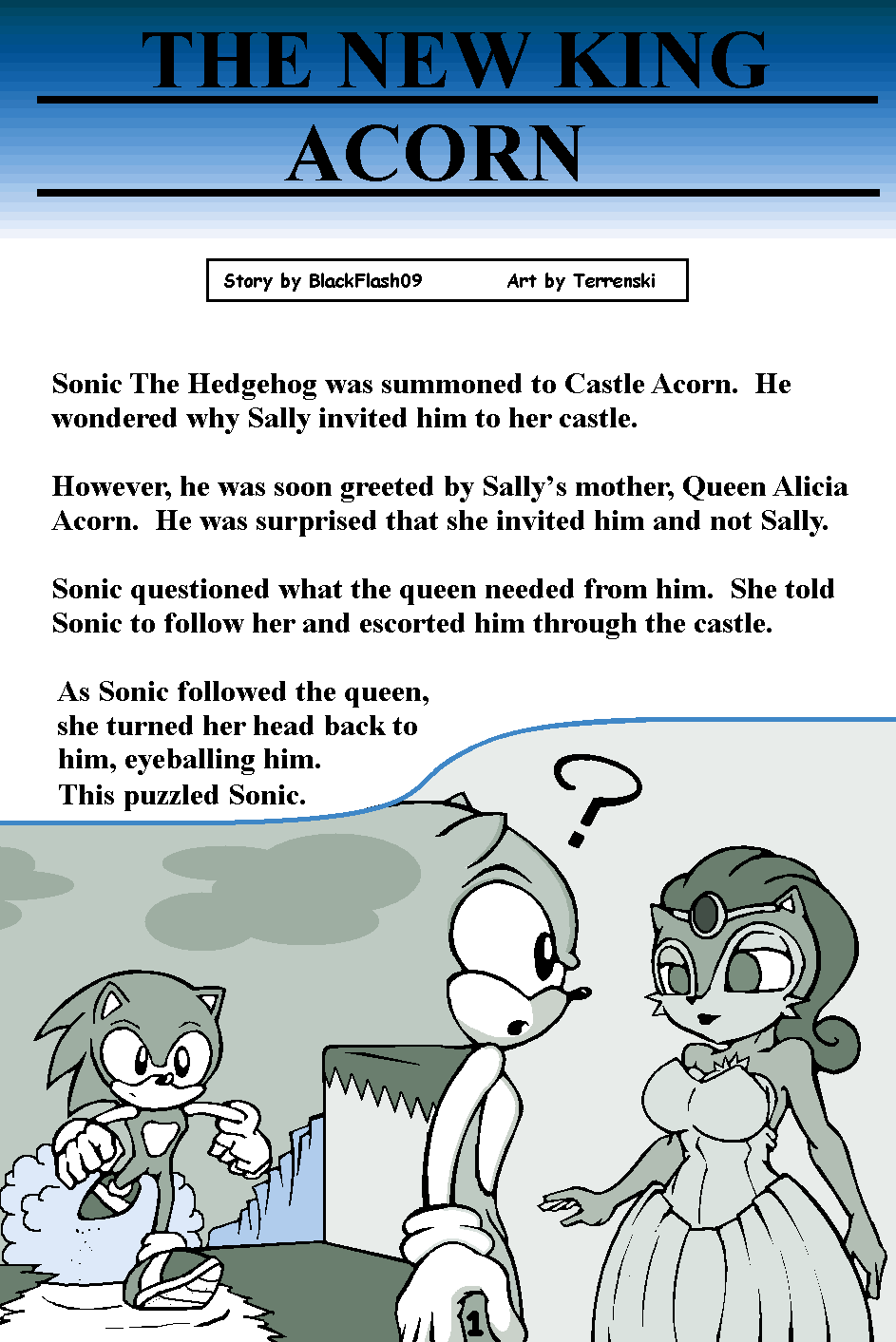 The New King Acorn page 1 full