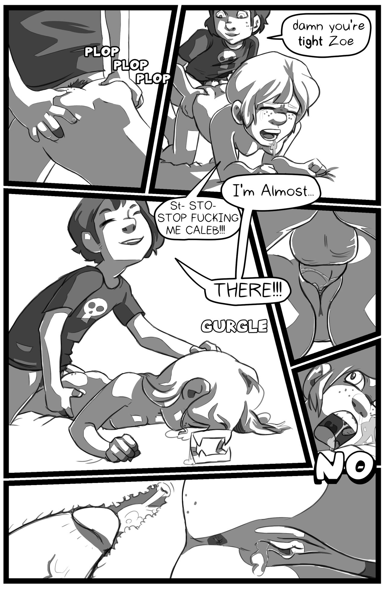 Zoe the Vampire Webcomic page 10 full