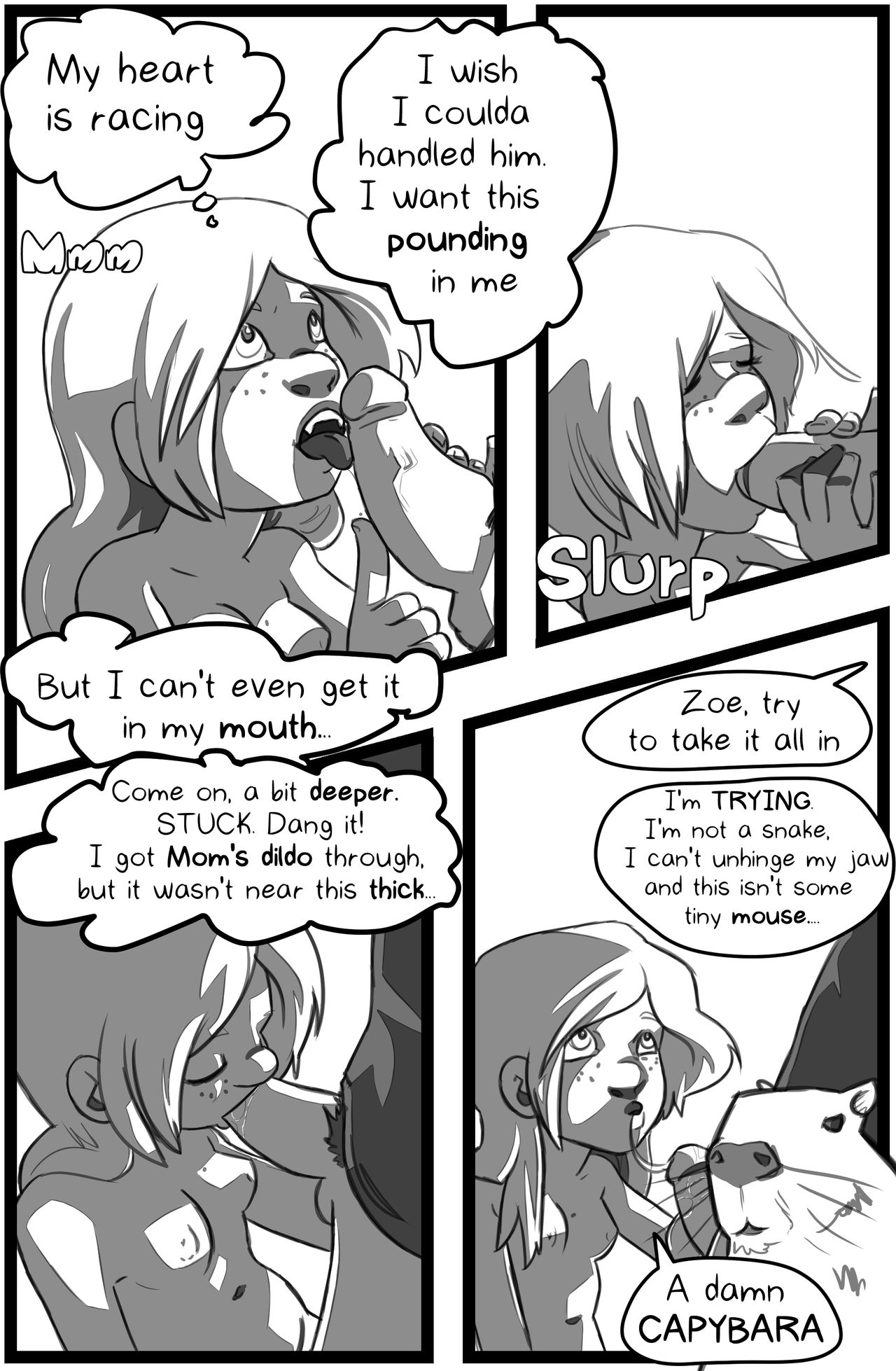 Zoe the Vampire Webcomic page 6 full