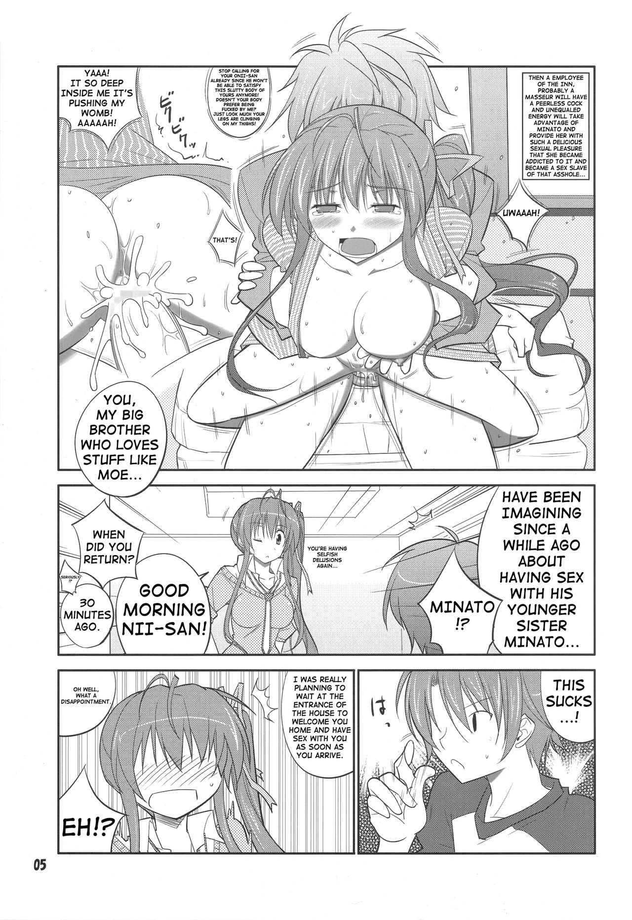 She turned white and... page 5 full