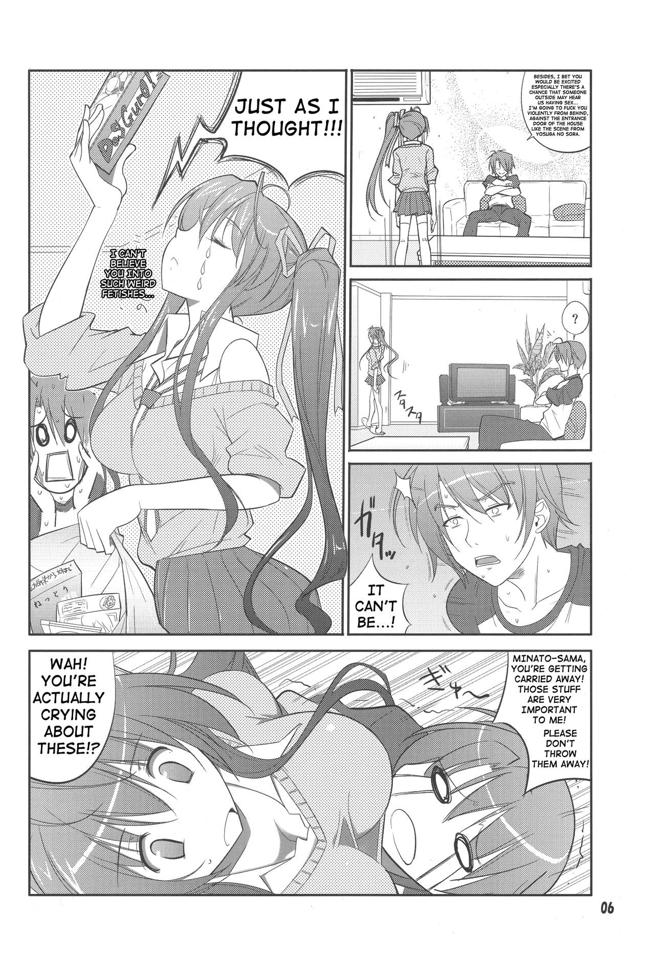 She turned white and... page 6 full