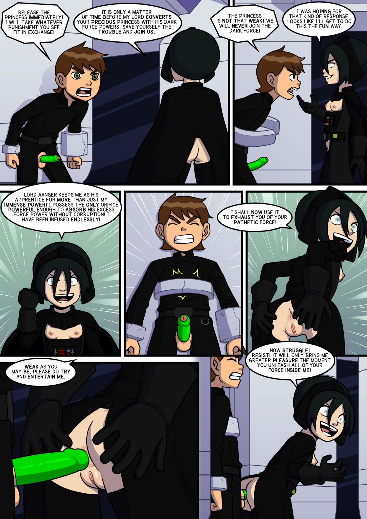 Loli Club Star Wars -full color page 3 full