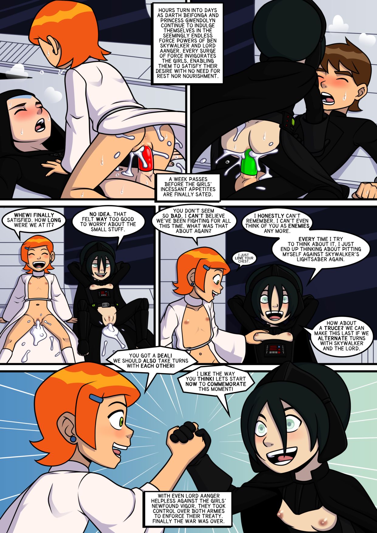 Loli Club Star Wars -full color page 6 full