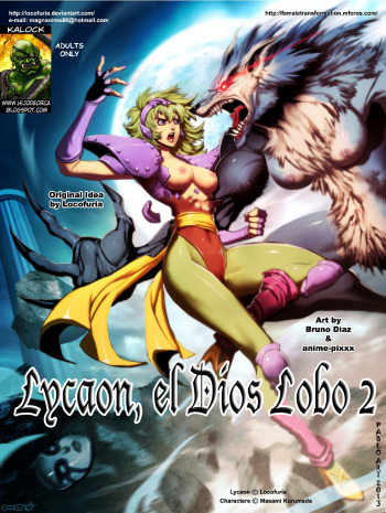 Lycaon, El Dios Lobo 2 cover