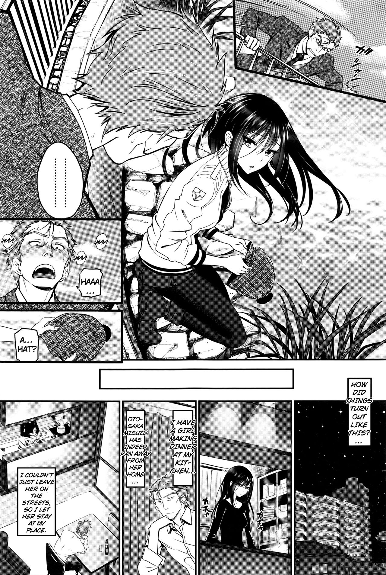 Watashi no Suki na Oji-san x Ore no Suki na Iede Shoujo Jou | My beloved Mister &amp; My beloved Runaway Girl Ch. 1 page 3 full