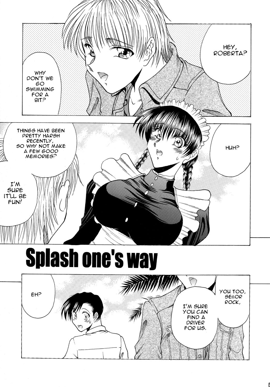 ZONE 48 ~Splash one's way~ page 4 full