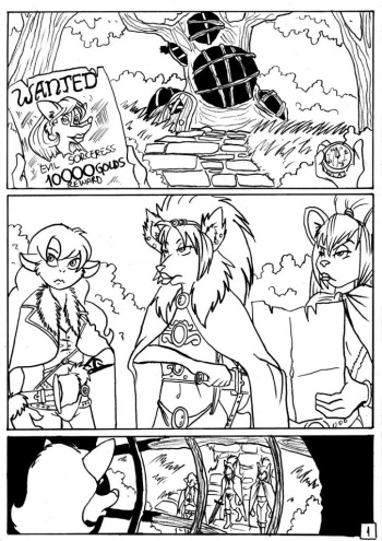 Hunting For A Sorceress cover