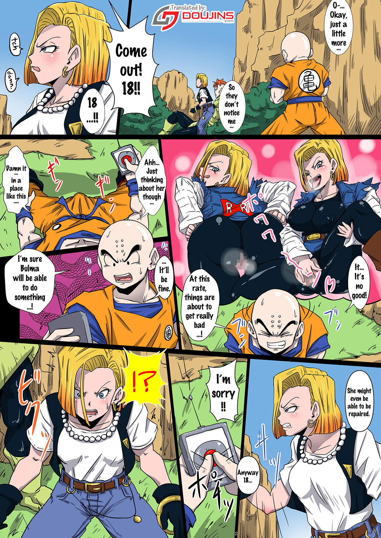 Namahamechuu ni Cell ni Kyuushuu Sare Shokushuzeme ni Au 18-gou page 2 full