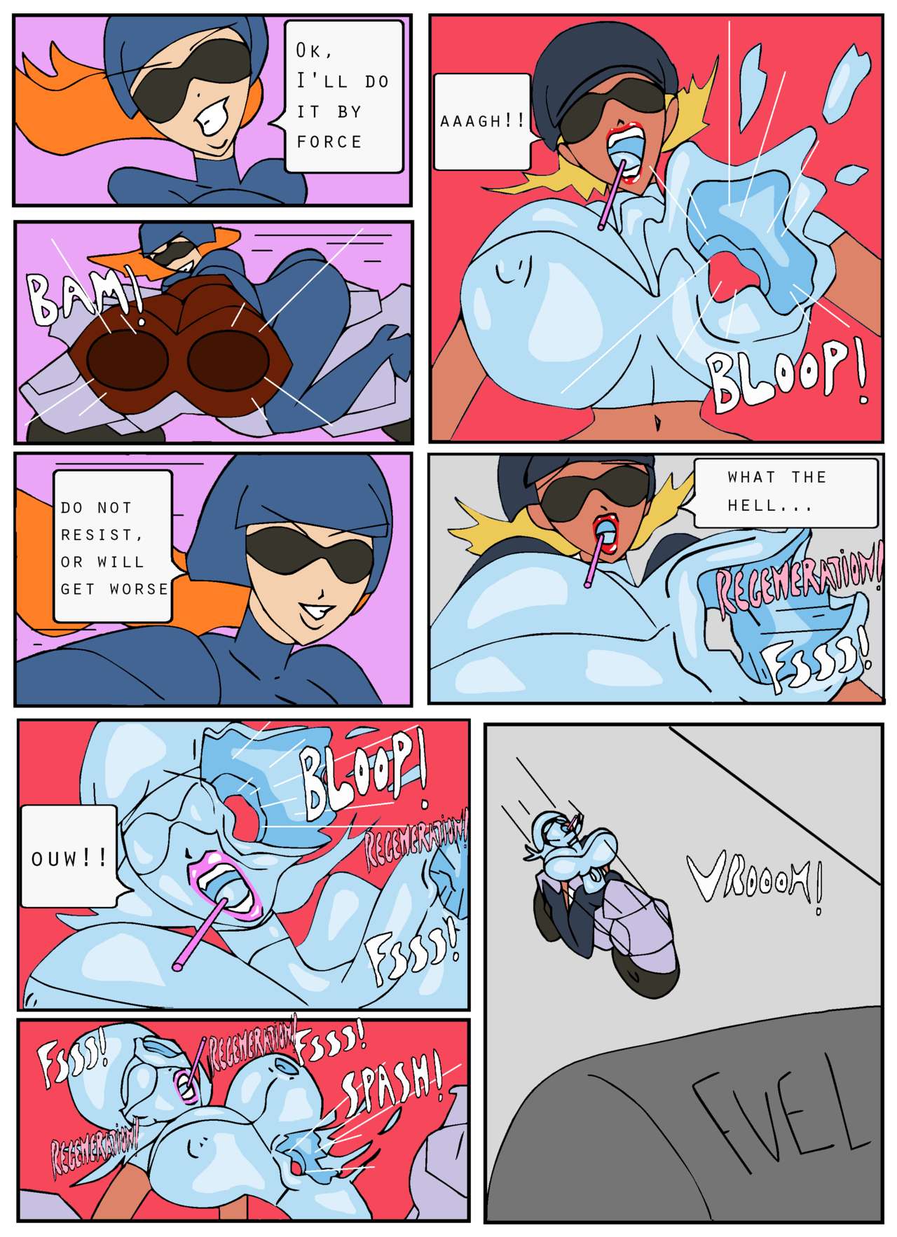 Slime Girl Squad page 2 full