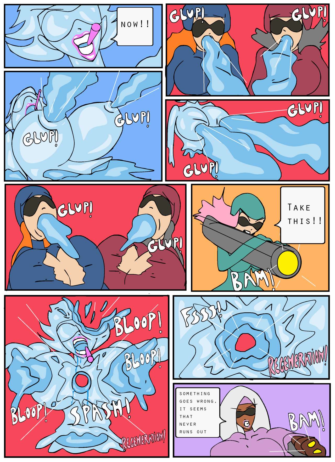 Slime Girl Squad page 7 full