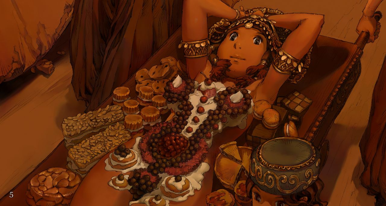 Onna no Shiro -Shoku- | Пиршество в цитадели дев. page 5 full