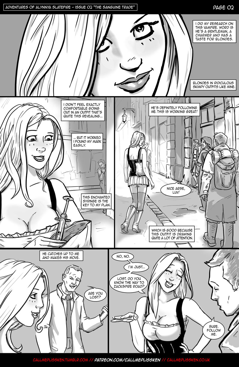 Adventures of Alynnya Slatefire - Issue 02 - COMPLETE page 3 full