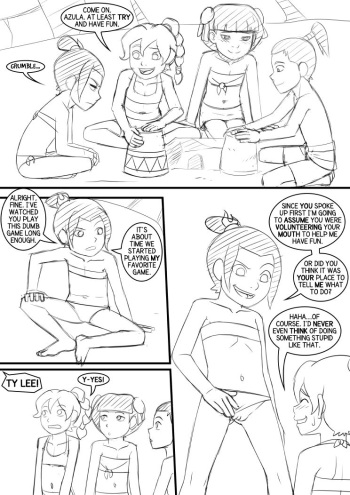 Fire Nation Loli Beach Party - Sketches cover