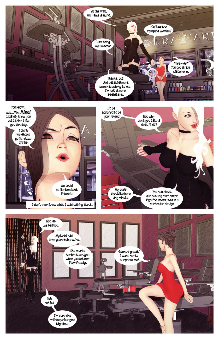 TeaseComix - Futanari Ink page 10 full