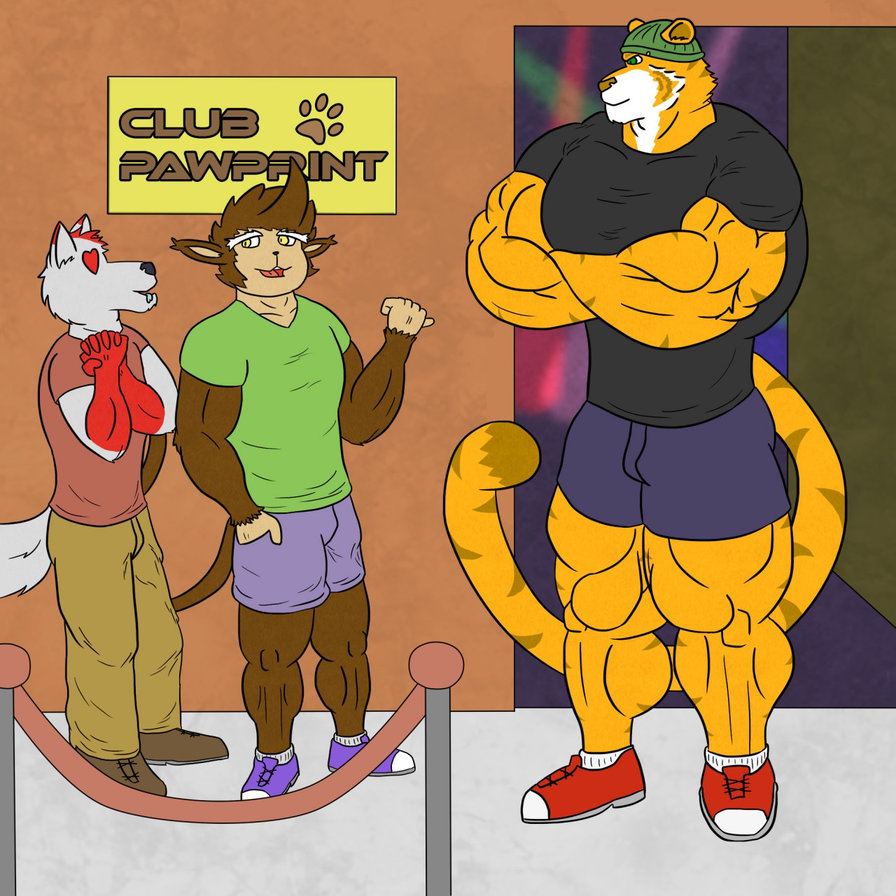 Bouncer tiger page 1 full