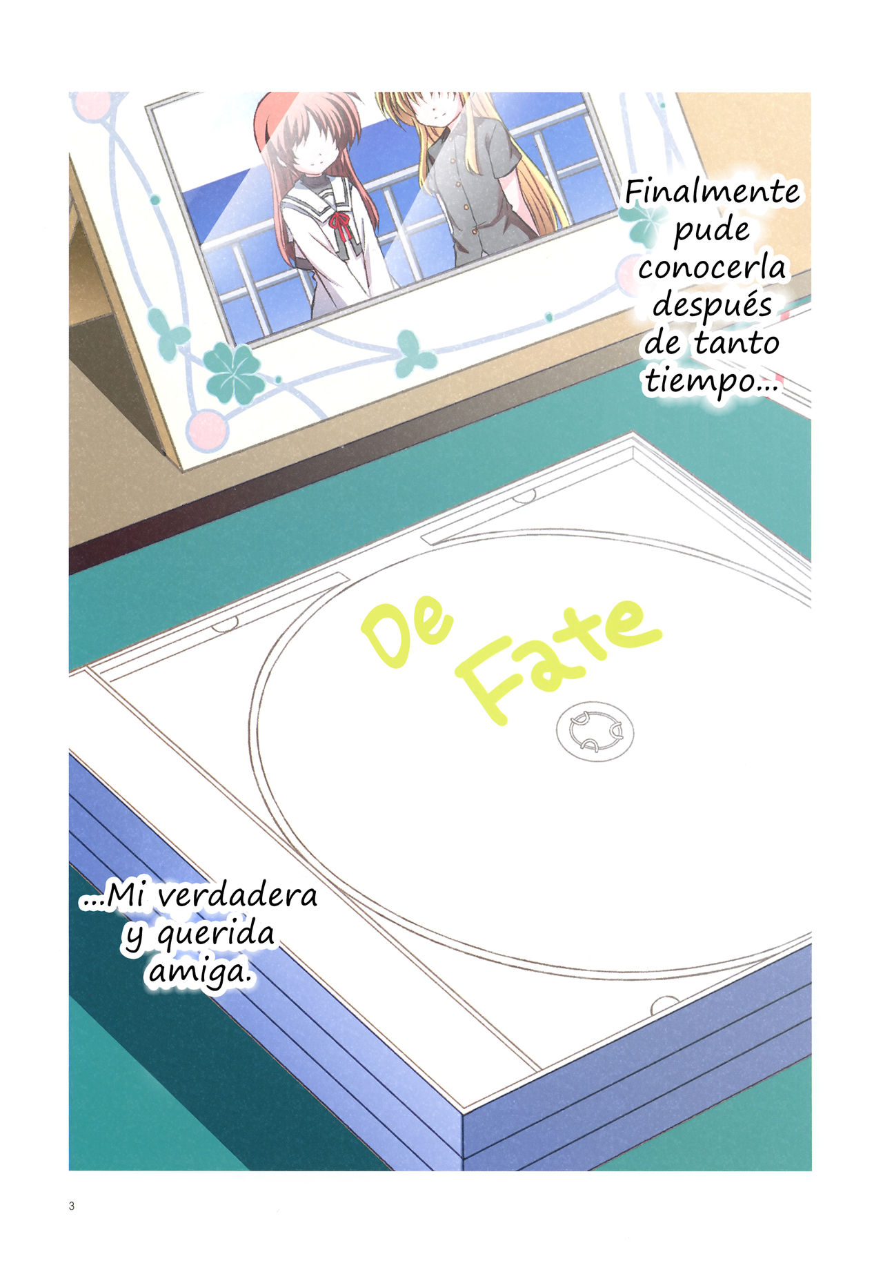 NanoFei Netsu ni Ukasarete... | NanoFate Floating in Passion... page 3 full