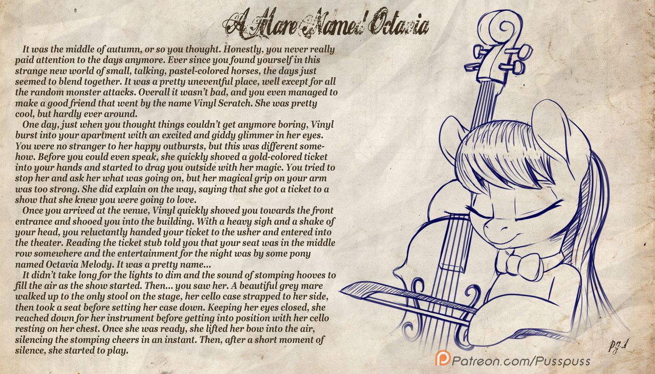 A Mare Named Octavia page 1 full