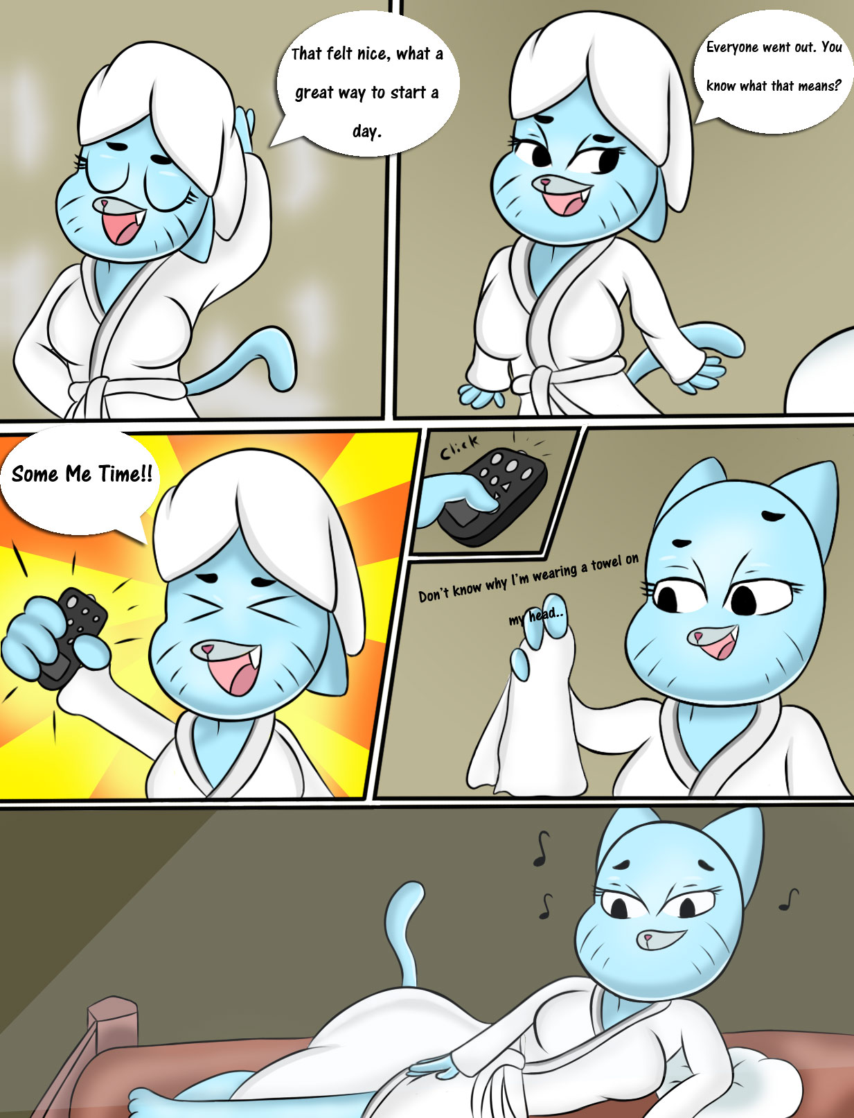 Nicole's Relaxing Day page 2 full