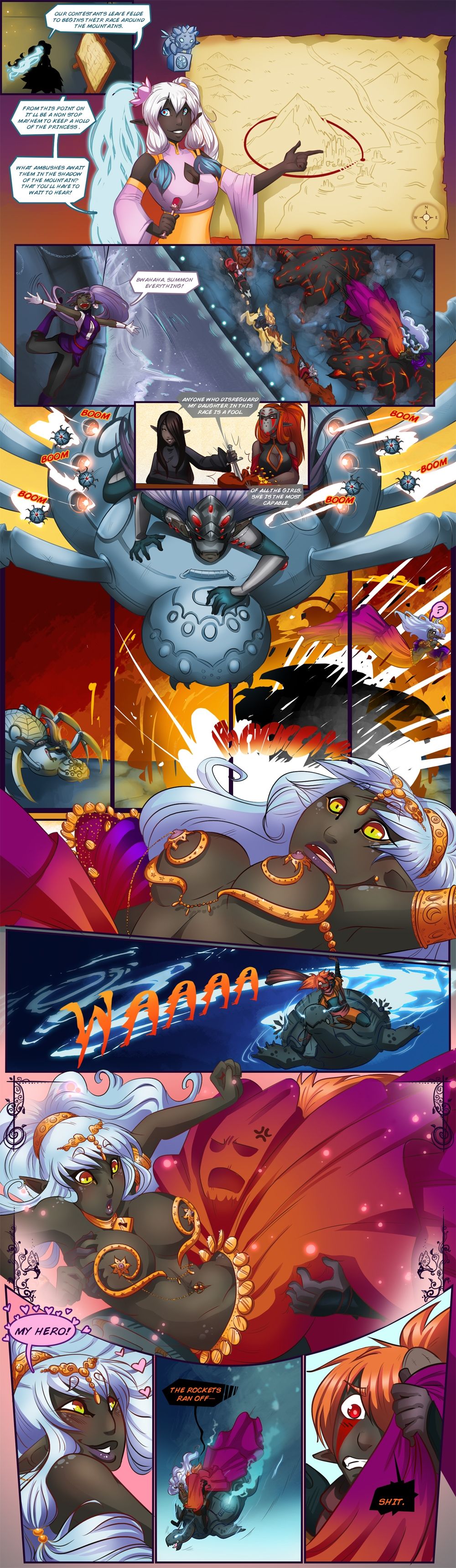 Chapter 17. Princess race page 4 full