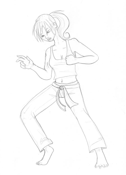 Martial Arts Gargoyle page 2 full