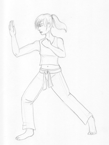 Martial Arts Gargoyle cover
