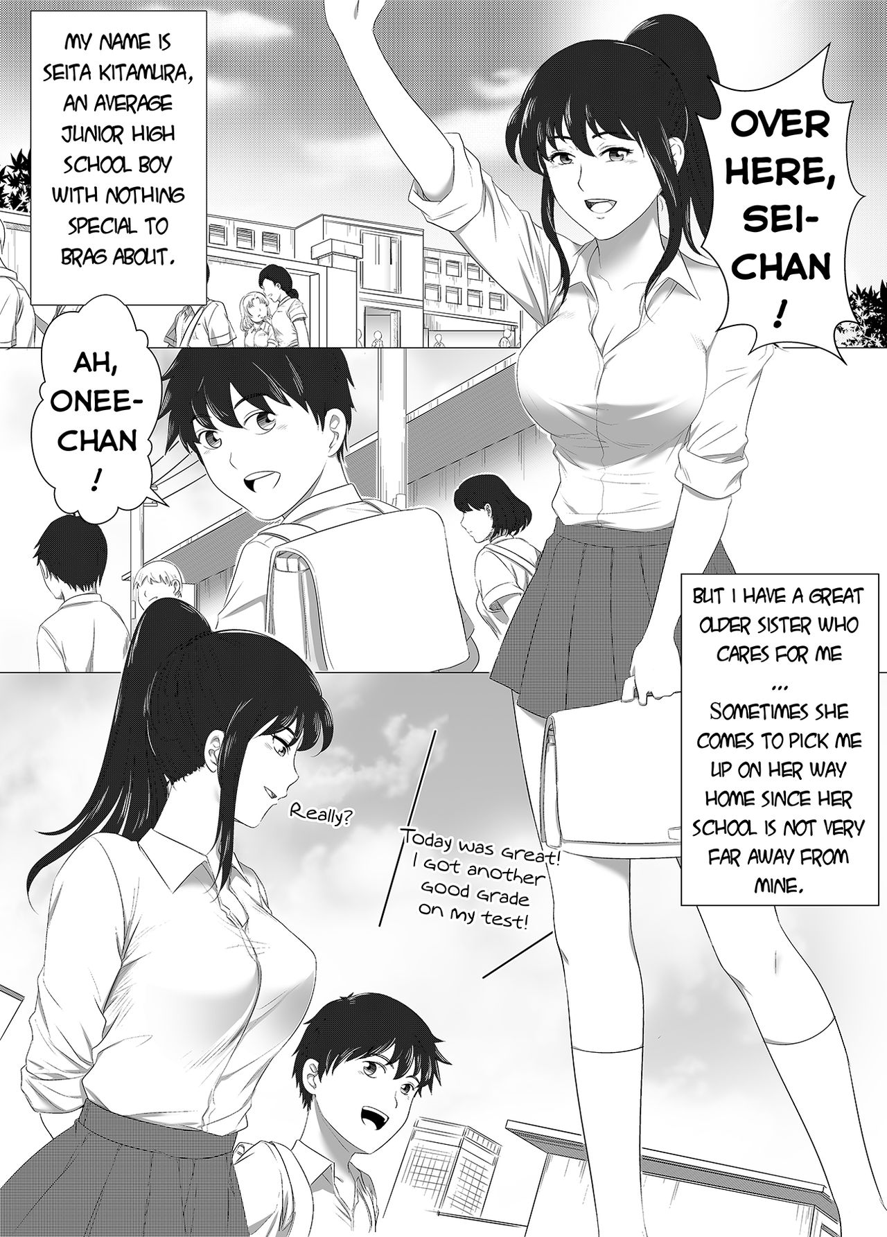 My sister can't be this bitch! page 1 full